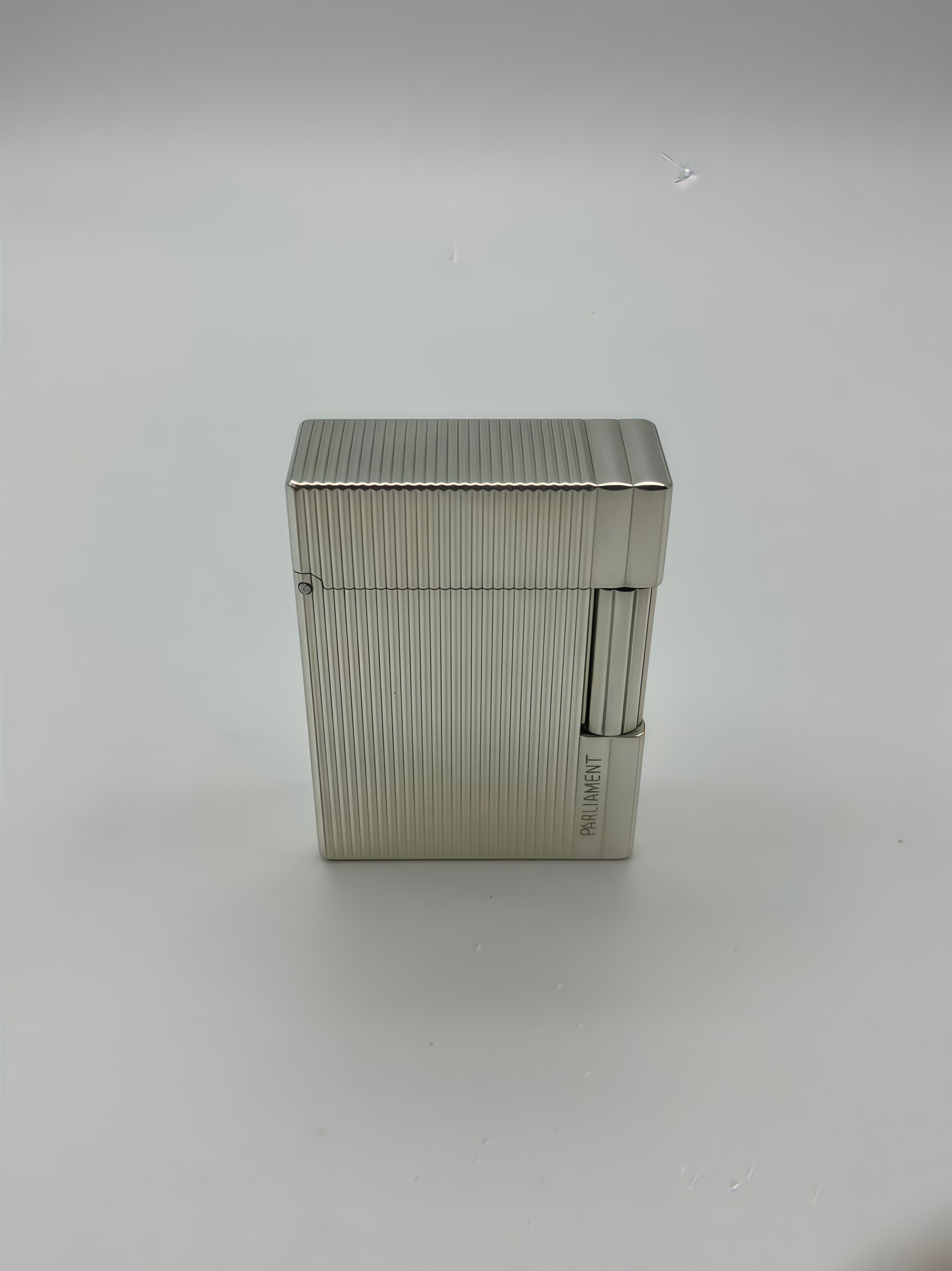 【b519】S.T.Dupont デュポン　ライン2 ローラー式 ガスライター シルバー 