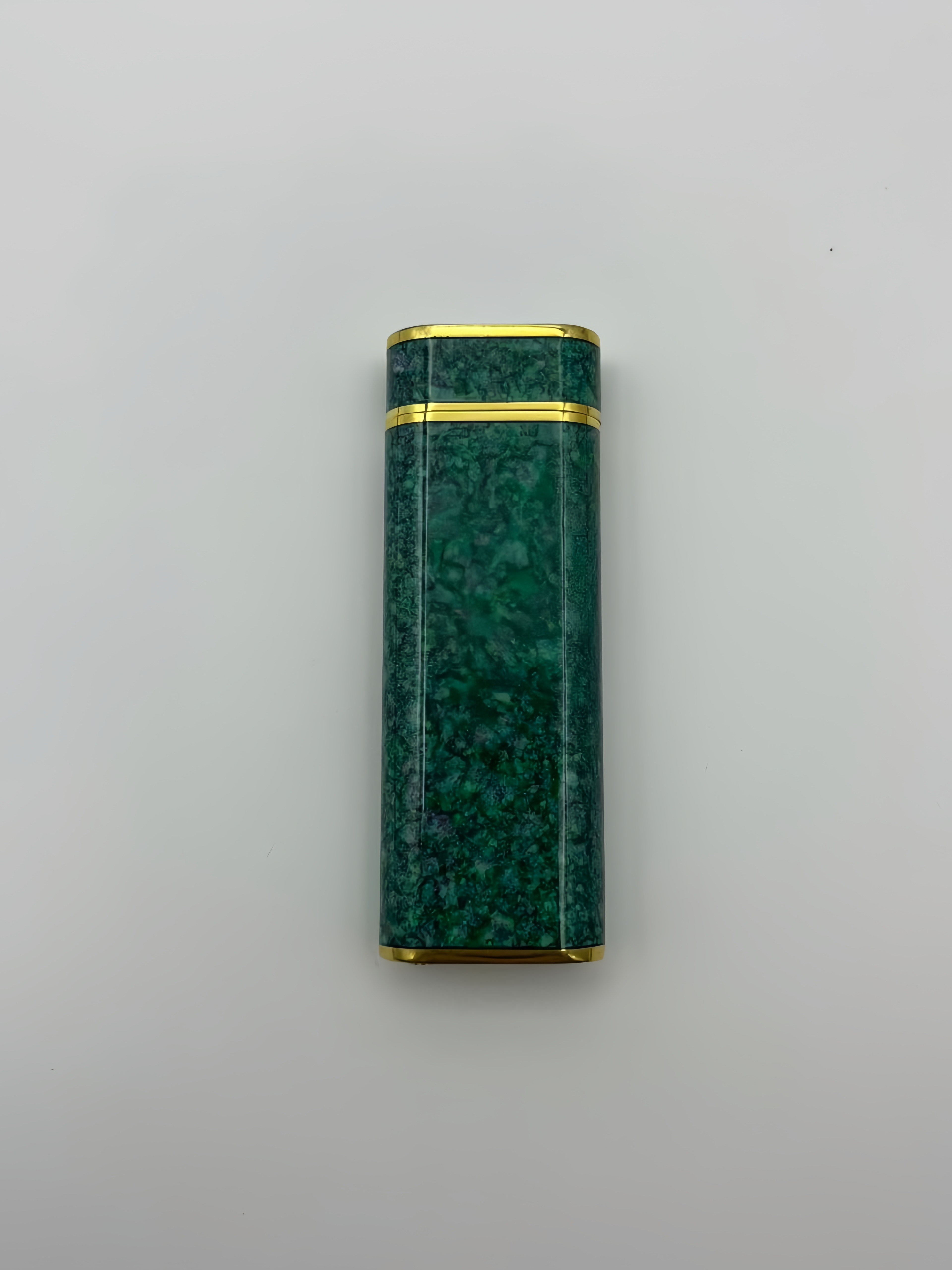【b524】Cartier ライター グリーン